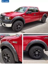Tyger Auto Bolt-Riveted Style Fender Flares Ford F-150 | Lincoln Mark LT 2004-2008                                     - TG-FF8F4018 - Image 6