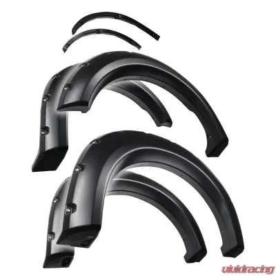 Tyger Auto Bolt-Riveted Style Fender Flares Ford F-150 2009-2014 - TG-FF8F4028