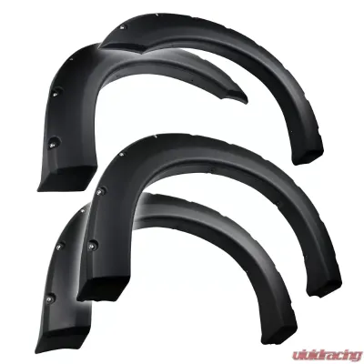 Tyger Auto Bolt-Riveted Style Fender Flares (Rugged-Textured Matte Black) Ford F-250 | F-350 Super Duty 1999-2007 - TG-FF8F4097