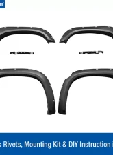 Tyger Auto Bolt-Riveted Style Fender Flares Toyota Tundra 2014-2020                                     - TG-FF8T4178 - Image 2