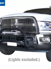 Tyger Auto Textured Black Front Bumper Guard Ram 2500 | 3500 2010-2018                                     - TG-GD6D60108 - Image 6