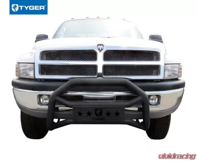 Tyger Auto Textured Black Front Bumper Guard Dodge Ram 1500 | 2500 | 3500 1994-2002 - TG-GD6D60318