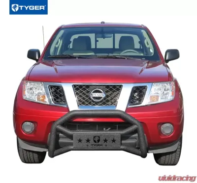 Tyger Auto Textured Black Front Bumper Guard Nissan Frontier 2005-2020 - TG-GD6N60158