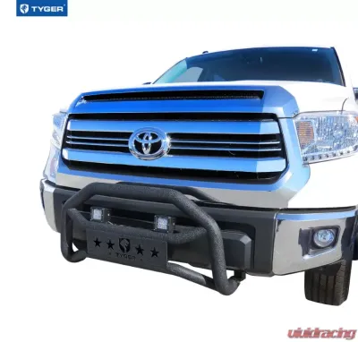 Tyger Auto Textured Black Front Bumper Guard Toyota Tundra 2007-2021 - TG-GD6T60038