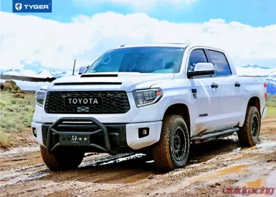 Tyger Auto Textured Black Front Bumper Guard Toyota Tundra 2007-2021 - TG-GD6T60038