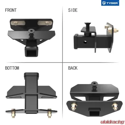 Tyger Auto Factory Style 2" Rear Receiver Dodge Ram 1500 | 2500 | 3500 2003-2018 - TG-HC3D002B