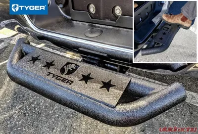 Tyger Auto Textured Black Hitch Armor w/ Pin Lock - TG-HS8U81238