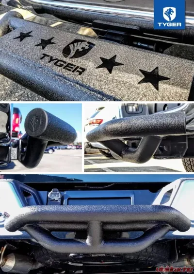 Tyger Auto Textured Black Hitch Armor w/ Pin Lock - TG-HS8U81238