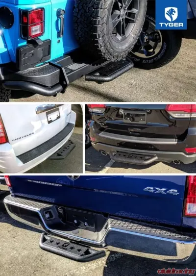 Tyger Auto Textured Black Hitch Armor w/ Pin Lock - TG-HS8U81238