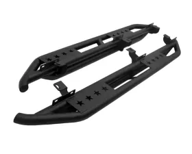 Tyger Auto Textured Black Star Armor Running Boards Jeep Wrangler JK 4-Door 2007-2018