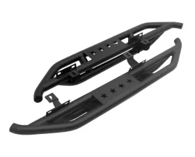 Tyger Auto Textured Black Star Armor Running Boards Jeep Wrangler JK 2-Door 2007-2018
