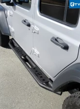 Tyger Auto Textured Black Star Armor Running Boards Jeep Wrangler JL 4-Door 2018-2021                                     - TG-JA2J2288B - Image 2