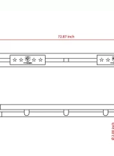 Tyger Auto Textured Black Star Armor Running Boards Jeep Wrangler JL 4-Door 2018-2021                                     - TG-JA2J2288B - Image 5