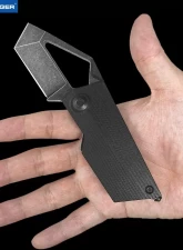 Tyger Auto K7 EDC Black Folding Pocket Knife                                     - TG-KF9C2898 - Image 3