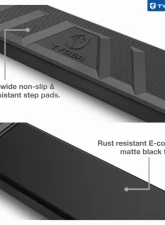 Tyger Auto 5" Black Riser Chevrolet Silverado | GMC Sierra 1500|2500|3500 Extended/Double Cab 2007-2019                                     - TG-RS5C50038 - Image 3