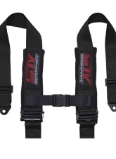 STV Motorsports 2-Inch 4-Point Auto-Style Harness                                     - 4-point-2-black-auto - Image 4