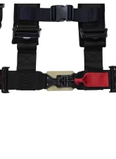 STV Motorsports 4-Point Sewn-In Type Racing Harness                                     - 4-point-2-black-sewn-in - Image 3