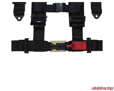 STV Motorsports 4-Point Sewn-In Type Racing Harness - 4-point-2-black-sewn-in