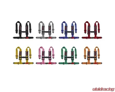 STV Motorsports 4-Point Sewn-In Type Racing Harness - 4-point-2-black-sewn-in
