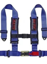 STV Motorsports 4-Point Sewn-In Type Racing Harness                                     - 4-point-2-blue-sewn-in - Image 4