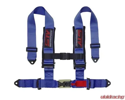 STV Motorsports 4-Point Sewn-In Type Racing Harness - 4-point-2-blue-sewn-in