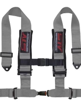 STV Motorsports 2-Inch 4-Point Auto-Style Harness                                     - 4-point-2-gray-auto - Image 4