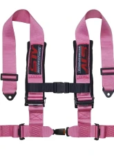 STV Motorsports 2-Inch 4-Point Auto-Style Harness                                     - 4-point-2-pink-auto - Image 4