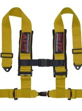 STV Motorsports 2-Inch 4-Point Auto-Style Harness                                     - 4-point-2-yellow-auto - Image 4
