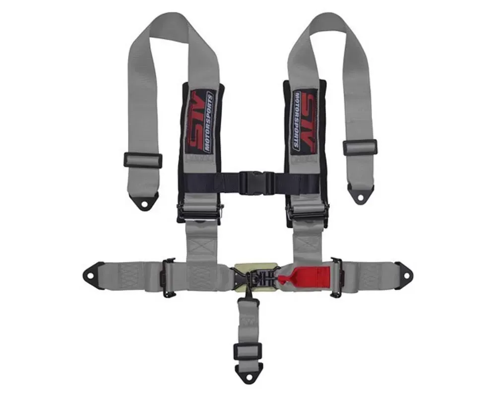 STV Motorsports 5-Point Sewn-In Type Racing Harness - Harness-5-Point-2-H-Gray