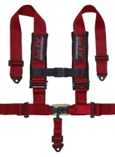 STV Motorsports 5-Point Sewn-In Type Racing Harness                                     - Harness - 5 Point 2 (H)-Red - Image 3