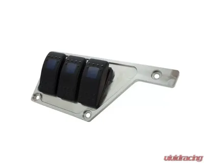 STV Motorsports 3 Switch Upper Left Side Dash Panel Polaris RZR XP | XP4 1000 - S1KSIDEALU