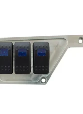 STV Motorsports 3 Switch Upper Left Side Dash Panel Polaris RZR XP | XP4 1000                                     - S1KSIDEALU - Image 7