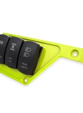 STV Motorsports 3 Switch Upper Left Side Dash Panel Polaris RZR XP | XP4 1000                                     - S1KSIDELIME - Image 7