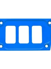 STV Motorsports 3 Switch Lower Left Side Dash Panel Polaris RZR XP | XP4 1000                                     - SDP3BL - Image 3