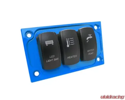 STV Motorsports 3 Switch Lower Left Side Dash Panel Polaris RZR XP | XP4 1000 - SDP3BL