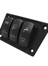 STV Motorsports 3 Switch Lower Left Side Dash Panel Polaris RZR XP | XP4 1000                                     - SDP3B - Image 6