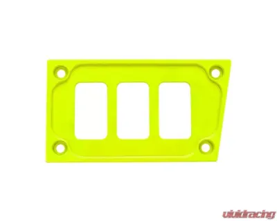 STV Motorsports 3 Switch Lower Left Side Dash Panel Polaris RZR XP | XP4 1000 - SDP3LIME