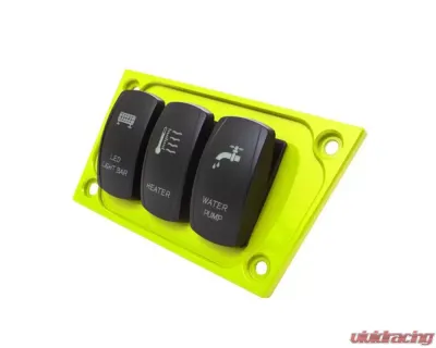 STV Motorsports 3 Switch Lower Left Side Dash Panel Polaris RZR XP | XP4 1000 - SDP3LIME