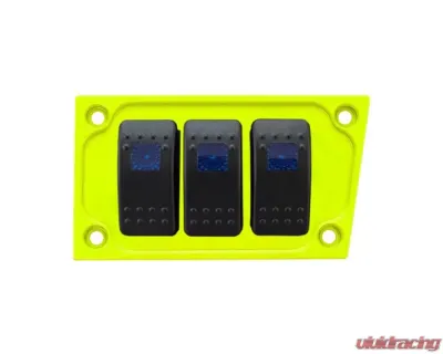 STV Motorsports 3 Switch Lower Left Side Dash Panel Polaris RZR XP | XP4 1000 - SDP3LIME