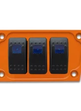 STV Motorsports 3 Switch Lower Left Side Dash Panel Polaris RZR XP | XP4 1000                                     - SDP3O - Image 5