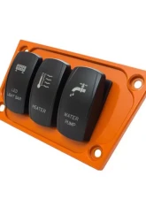 STV Motorsports 3 Switch Lower Left Side Dash Panel Polaris RZR XP | XP4 1000                                     - SDP3O - Image 7