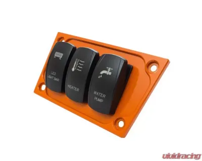 STV Motorsports 3 Switch Lower Left Side Dash Panel Polaris RZR XP | XP4 1000 - SDP3O