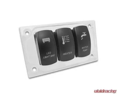STV Motorsports 3 Switch Lower Left Side Dash Panel Polaris RZR XP | XP4 1000 - SDP3W