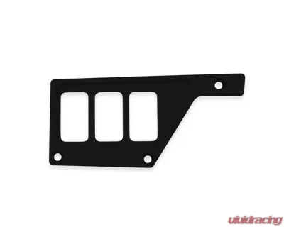 STV Motorsports 3 Switch Upper Left Side Dash Panel Polaris RZR XP | XP4 1000 - SDPUP3BLK
