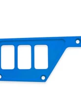 STV Motorsports 3 Switch Upper Left Side Dash Panel Polaris RZR XP | XP4 1000                                     - SDPUP3BLUE - Image 3
