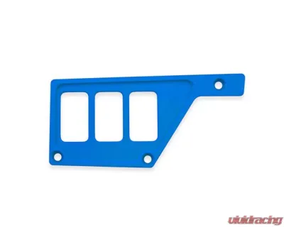 STV Motorsports 3 Switch Upper Left Side Dash Panel Polaris RZR XP | XP4 1000 - SDPUP3BLUE