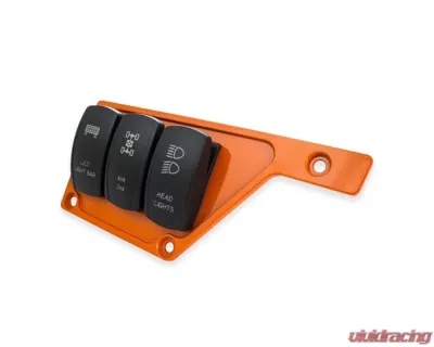 STV Motorsports 3 Switch Upper Left Side Dash Panel Polaris RZR XP | XP4 1000 - SDPUP3O