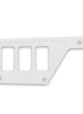 STV Motorsports 3 Switch Upper Left Side Dash Panel Polaris RZR XP | XP4 1000                                     - SDPUP3WHITE - Image 3