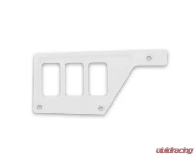 STV Motorsports 3 Switch Upper Left Side Dash Panel Polaris RZR XP | XP4 1000 - SDPUP3WHITE