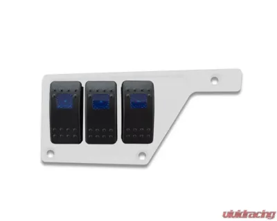 STV Motorsports 3 Switch Upper Left Side Dash Panel Polaris RZR XP | XP4 1000 - SDPUP3WHITE